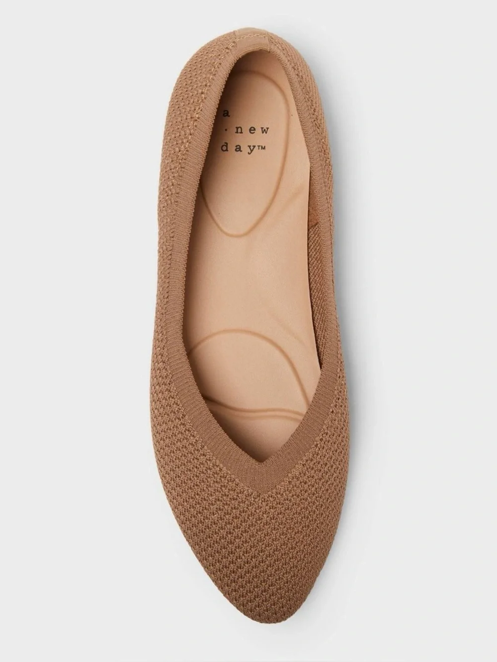 A New Day - Women's Claire Knit Washable Flats Size 8.5